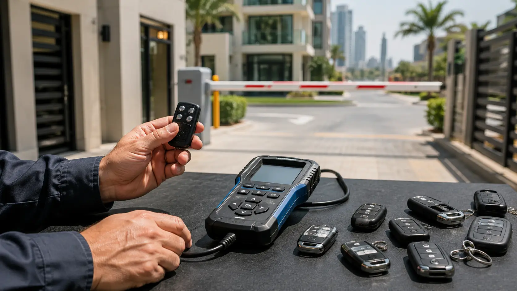 Parking Remote Replacement & Programming in Dubai | Kurtuba Locksmith